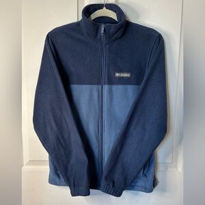 Columbia Navy and Blue Fleece Jacket
